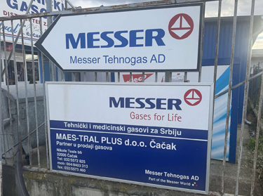 Peskarenje na terenu